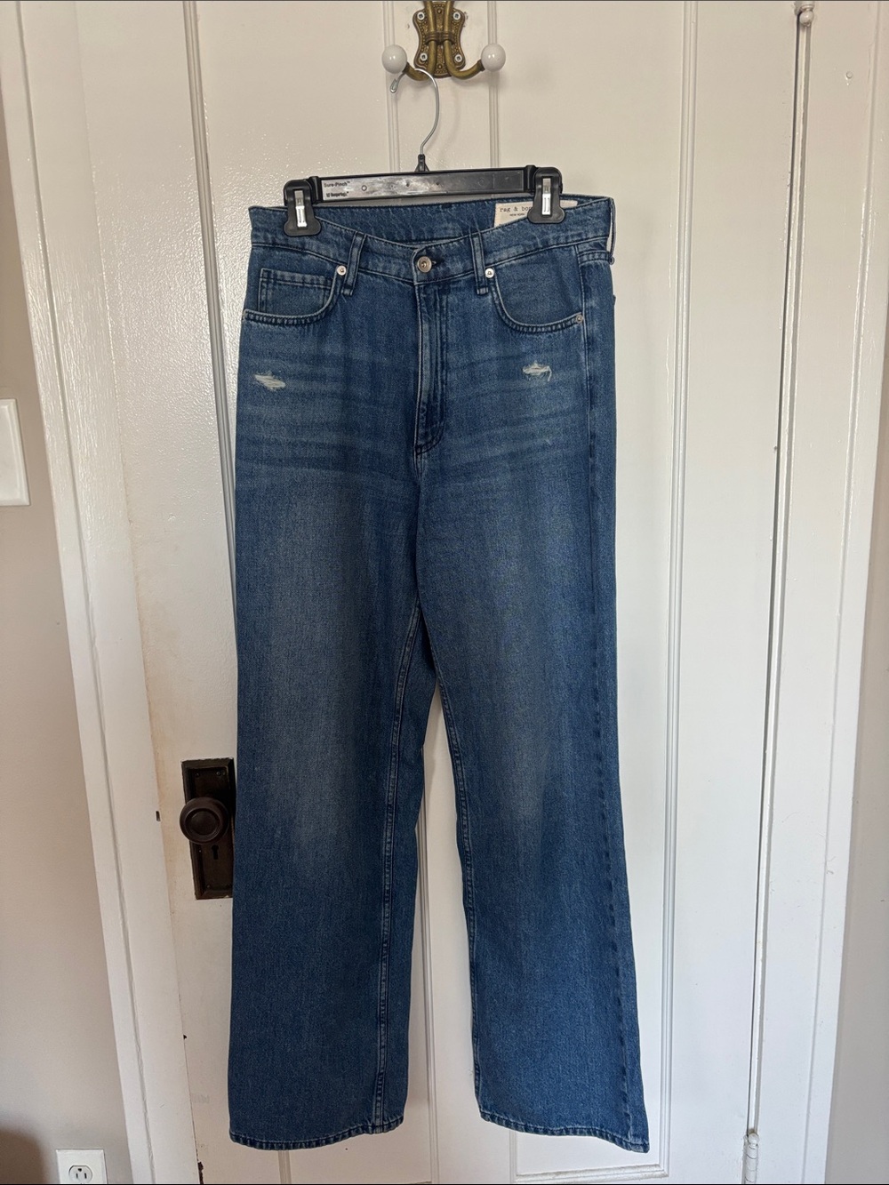 Rag & Bone Shannon Relaxed Straight Fit Jeans Sz 27